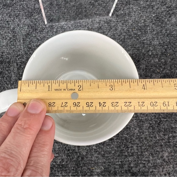 Crate & Barrel Yule Christmas Trees by Julia Rothman 16oz Coffee Mug Cup - Picture 7 of 7